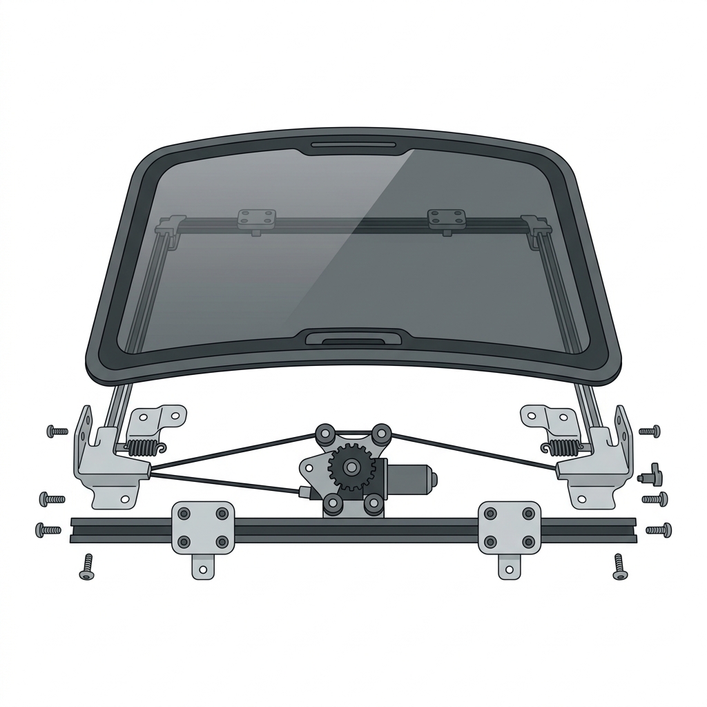 Sunroof Camı / Mekanizması